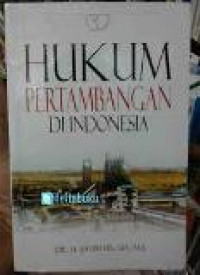 Hukum pertambangan di Indonesia