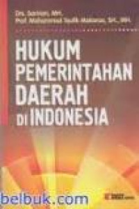 Hukum pemerintahan daerah di Indonesia