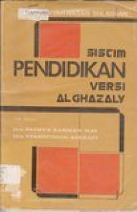 Sistim Pendidikan versi Al-Ghazali