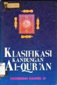 Klasifikasi Kandungan Al-Qur'an 1.