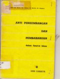 Arti perkembangan dan pembaharuan dalam syari'at islam