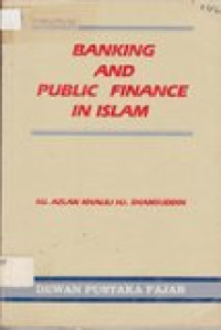 Banking and public finance in islam