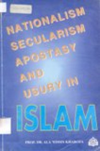Image of Nationalism secularism apostasy and usury in islam