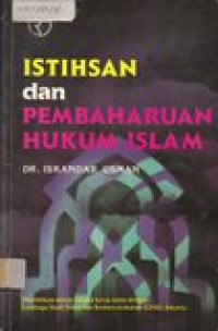 Istihsan Dan Pembaharuan Hukum Islam