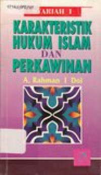 Karakteristik hukum islam dan perkawinan