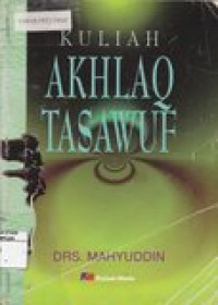 Kuliah akhlaq tasawuf