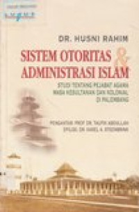 Sistem otoritas dan administrasi islam