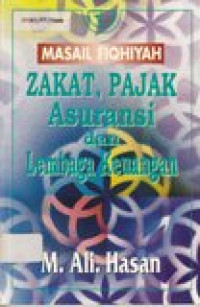 Masail fiqhiyah zakat, pajak asuransi dan lembaga keuangan