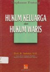 Hukum keluarga dan hukum waris