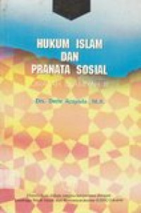 Hukum Islam dan pranata sosial