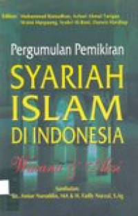 Pergumulan pemikiran syariah islam di Indonesia