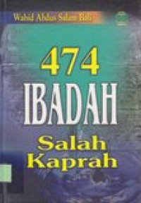 474 ibadah salah kaprah