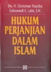 Hukum perjanjian dalam islam