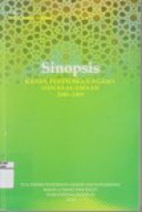 Sinopsis  kajian pendidikan agama  dan keagamaan