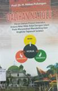 Dalihan natolu: peran dalam proses interaksi agama antara  nilai-nilai adat dengan islam pada masyarakat mandailing dan angkola Tapanuli Selatan