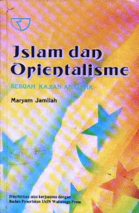 Image of Islam dan orientalisme : suatu kajian analitik