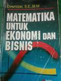 Matematika untuk ekonomi dan bisnis