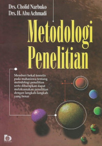 Metodologi penelitian: memberikan bekal teoretis pada mahasiswa tentang meteodologi penelitian  serta diharapakan dapat melaksanakan penelitian dengan langkah-langkah yang benar