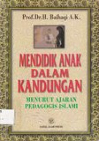 Mendidik Anak Dalam Kandungan