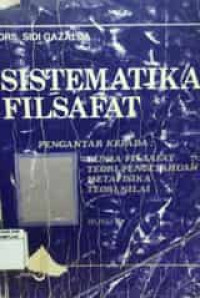 Sistematika Filsafat Jilid 2