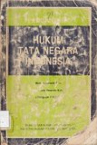 Hukum tata negara Indonesia