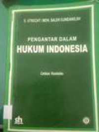 Pengantar dalam hukum Indonesia