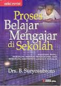 Proses belajar mengajar di sekolah: wawasan baru, beberapa metode pendukung, dan beberapa komponen layanan khusus