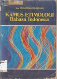 Kamus etimologi bahasa Indonesia