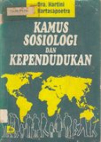 Kamus sosiologi dan kependudukan