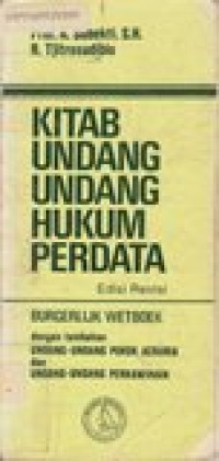 Kitab undang-undang hukum perdata