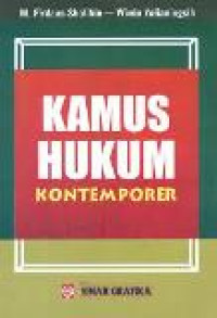 Kamus hukum kontemporer