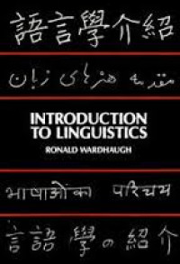 Introduction to linguistics