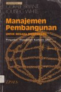 Manajemen pembangunan untuk negara berkembang