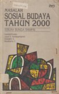 Masalah Sosial Budaya Tahun 2000