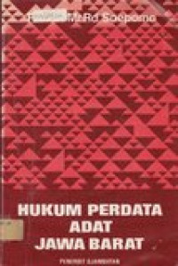 Hukum perdata adat Jawa Barat