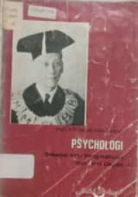 Psycologi sebagai ilmu pengetahuan dan hari depan