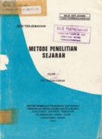 Metode penelitian sejarah