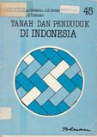 Tanah dan penduduk di Indonesia