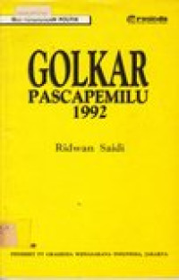 Golkar pascapemilu 1992