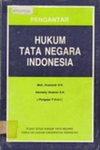 Hukum tata negara Indonesia