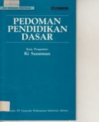 Pedoman pendidikan dasar