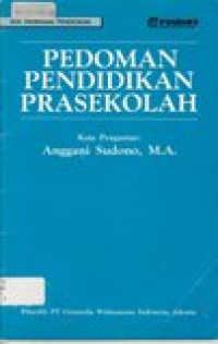 Pediman Pendidikan Prasekolah