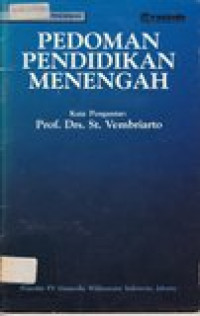 Pedoman Pendidikan Menengah