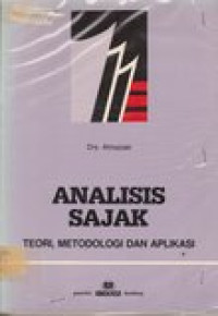 Analisis sajak: teori, metodologi dan aplikasi