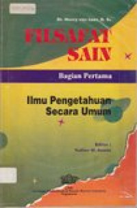 Filsafat sain bagian pertama: ilmu pengetahuan secara umum