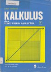 Kalkulus dan ilmu ukur analitik