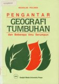 Pengantar geografi tumbuhan dan beberapa ilmu serumpun