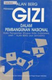 Peranan gizi dalam pembangunan nasional