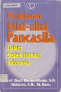 Penjabaran nilai-nilai pancasila...