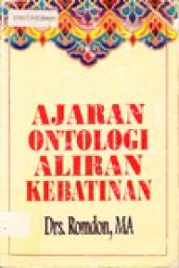 Ajaran ontologi aliran kebatinan